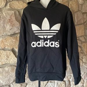 Adidas logo hoodie